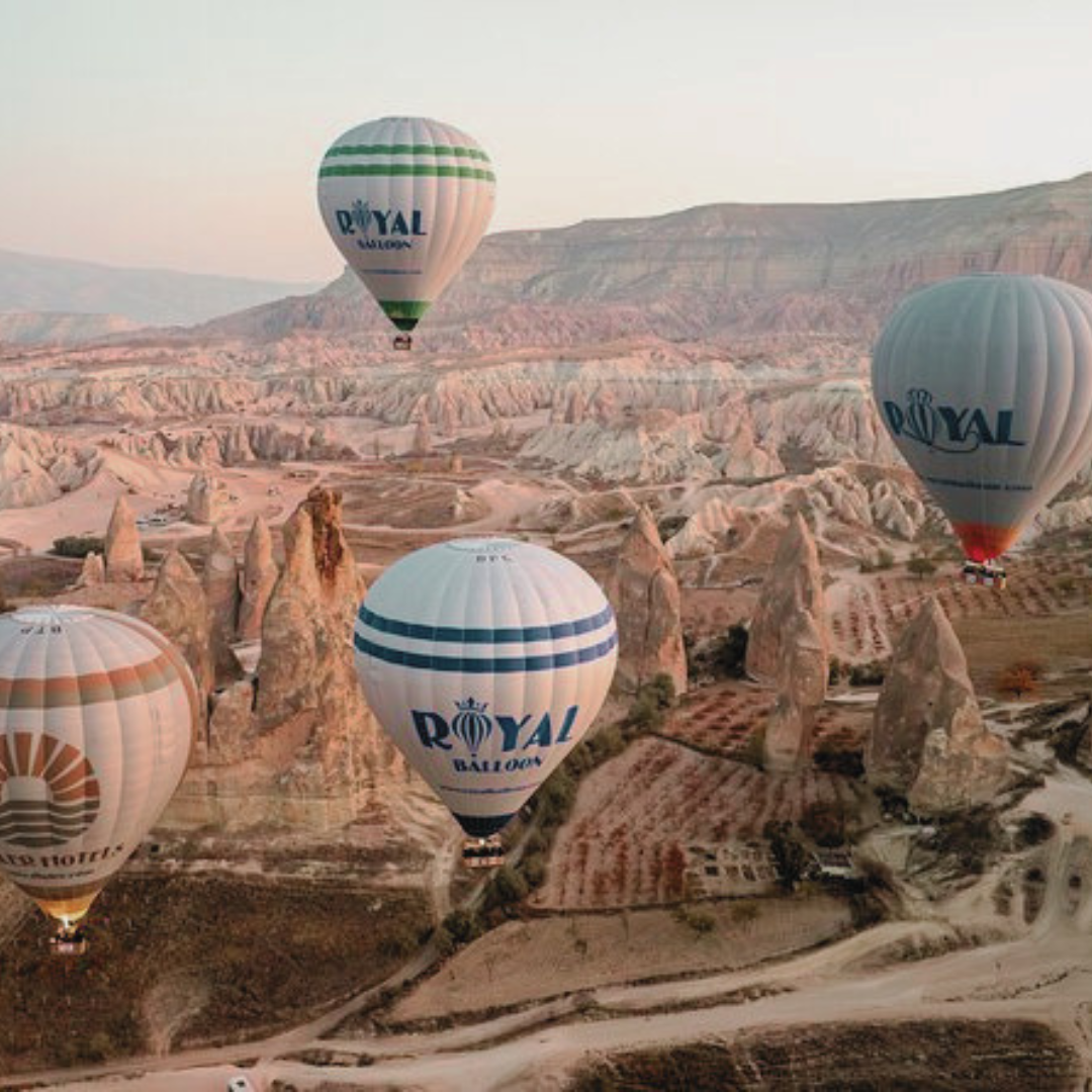 Paseo en globo en Capadocia